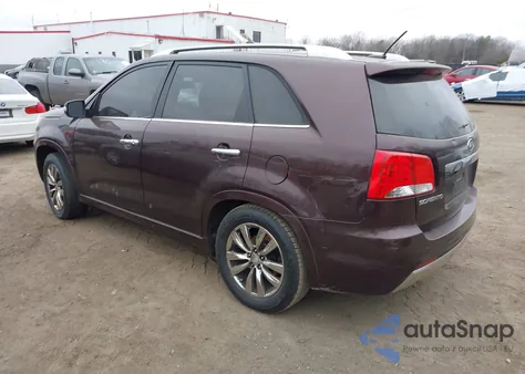 2011 Kia Sorento Sx V6 z USA, uszkodzony, nr VIN 5XYKW4A23BG092426